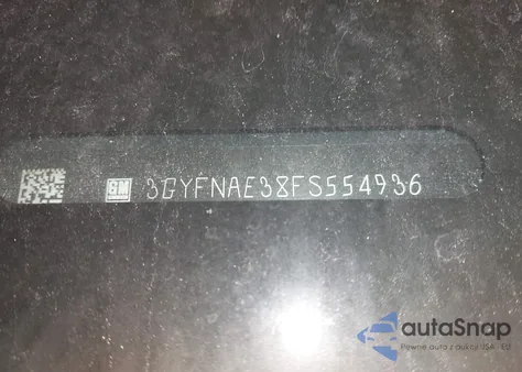 2015 Cadillac Srx Standard из США, поврежденный, VIN 3GYFNAE38FS554936